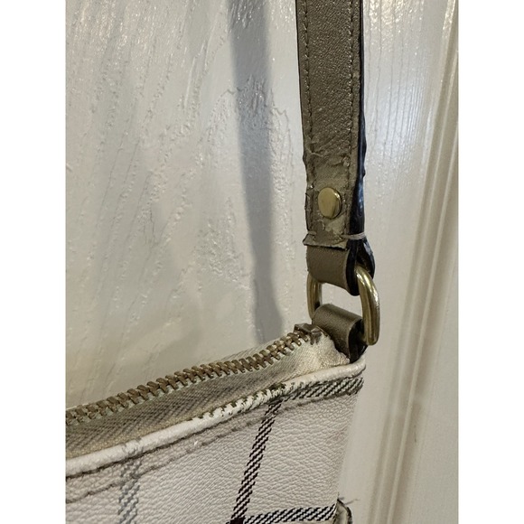 Coach Leather Plaid Crossbody 20005 - Picture 8 of 16